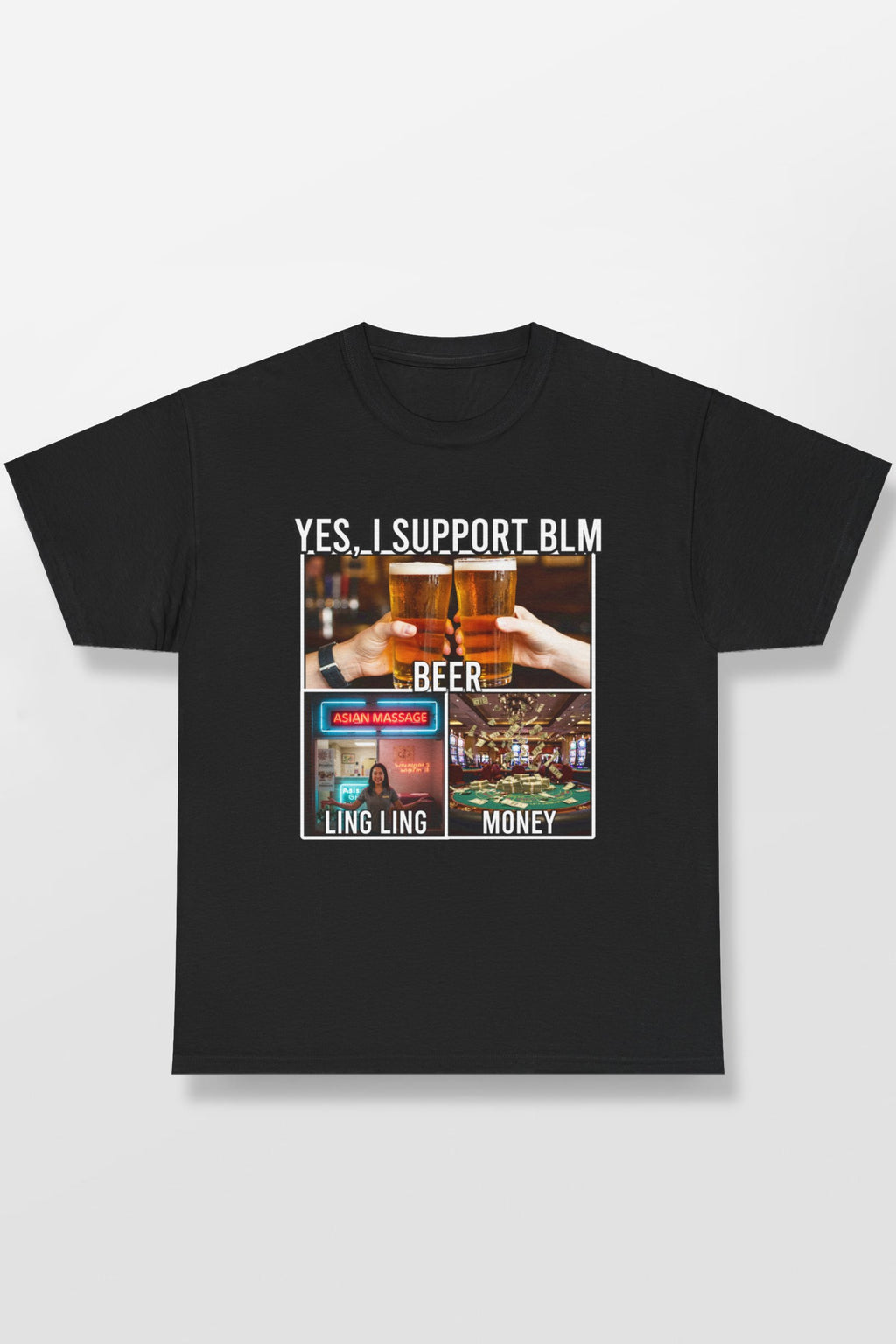 YES I SUPPORT BLM SHIRT