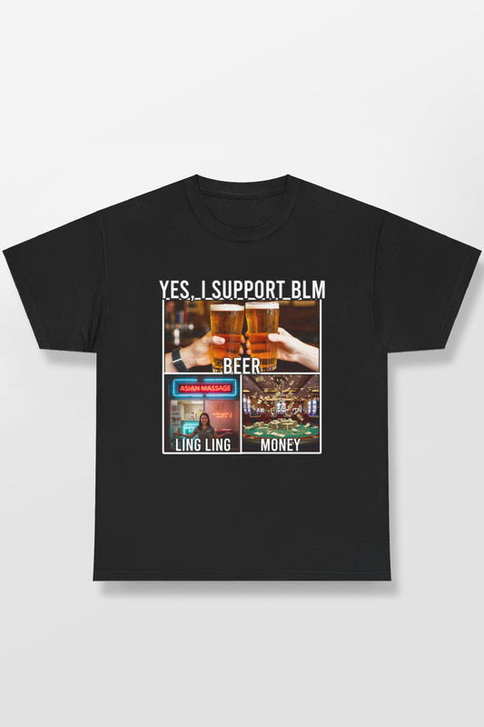YES I SUPPORT BLM SHIRT